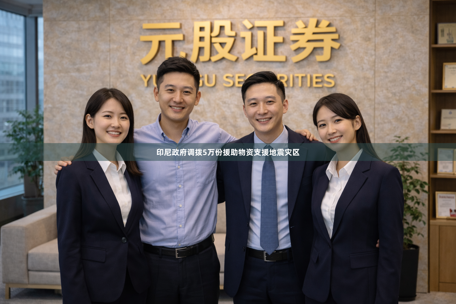 印尼政府调拨5万份援助物资支援地震灾区